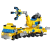 哲高城市工程车挖掘机可合体拼装汽车积木儿童玩具男孩生日礼物 压路车+潜水艇（2盒独立装）