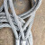 辉煌永威 镀锌钢丝绳10mm4m双扣压制钢丝绳吊索具