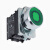 APT PB1S 平头带灯按钮PB1S-11D/G31LED型平头按钮绿色22mm1NO+1NC自复型金属圈带灯 220VAC