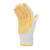添盾 TD-GL720G-10针黄点掌面点塑涤棉  10针漂白720g点塑纱线手套  12副/打 TD-GL720G-7针黄点双面点塑涤棉