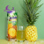 南美豹100纯芳塔娜菠萝汁 fontana菠萝汁 饮品塞浦路斯进口菠萝汁 100苹果汁1L/2瓶