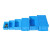 川工聚惠 蓝色塑料盒 塑料周转箱 加厚塑胶筐物料盒 货期20天 单位：个 440×320×100 20天