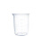 塑料烧杯50/100/250/500/1000ml实验室器材带刻度透明计量杯塑料 25ml(3个)