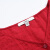百图（betu）betu百图女装v领红色法式复古灯笼袖衬衫宽松显瘦七分袖衬衣新品2003T22 红色 S