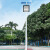 常字 TL52100 太阳能高杆灯 户外工地探照灯新农村广场灯篮球场照明灯 5米+2*100W 白光LED灯具 1套