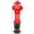 消火栓SS100-65-1.6型地上消防栓室外消防栓 国标带证80高【不带弯头】