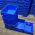 加厚塑料周转箱厂家直销五金工具盒长方形收纳箱周转筐塑胶箱子 4#箱 400*300*150 全新PE料配盖子