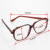 防电焊眼镜焊工专用防护劳保防铁屑氩弧焊平光镜玻璃眼镜 眼镜盒+眼镜布