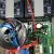电动卷帘门DC24交直流控制器带储备电源控制箱环形七线变压器 无电池含2支不锈钢遥控手柄