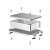 L01-100-75铝合金防水适配器外壳铝室外仪表仪器盒子铝型材电源逆变器壳体防水设备电源盒 A 100-75-45 银白壳体+银白端盖