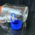 高硼硅蓝盖丝口试剂瓶螺口化学试剂瓶刻度密封玻璃样品瓶 100ml/高硼硅 橙盖