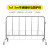 谋福不锈钢铁马护栏不锈钢隔离栏 移动隔离广场地铁排队围栏杆 景区围栏定制收费( 201不锈钢1米*1.5米  )562