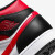 耐克Air Jordan 1 Mid Bred Toe AJ1男鞋 黑红脚趾 中帮篮球鞋 554724 42