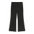 大码男裤200-250斤MTLCLOTHES男装春款新品 垂坠感慵懒风设计微 黑色 S