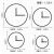 维诺亚中式挂钟客厅家用钟表挂墙上卧室装饰时钟圆形创意无声石英钟 猫肥家润(黑框) 8英寸(20厘米直径)