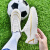 LINBUXAN足球鞋新款AG胶质碎钉人造草地男女成人学生青少年防滑训练鞋 黑色碎钉 34