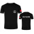 夏季短袖T恤黑色作训服物业保安服装印刷LOGO勤训练服 黑色安保 S160
