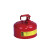 SYSBEL西斯贝尔 SCAN001R 金属安全罐1型OSHA标准防泄漏防溢防火罐防闪燃火焰防爆安全罐红色