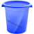 塑料桶加厚水桶储水用带盖大号特大小酵素桶发酵桶大桶 白色带盖160L 装水约112斤
