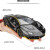 卡威合金玩具车仿真车模汽车模型跑车车模儿童玩具小汽车 （新品）布加迪火流星蓝