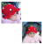 春秋款宝宝毛线帽儿童渔夫帽遮阳0-1-2岁手工编织婴儿可爱草莓帽 0-3个月