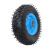 科威顿（KEWEIDUN）12寸充气轮 2轮带轴橡胶轮胎打气轮胎 350-5充气轮配65厘米轴（12寸）单位：组