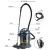 海尔（Haier)桶式吸尘器ZTBJ1500-0201 水过滤 干湿两用式 1500W家庭宾馆公司 线下同款
