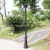 欧式防水户外灯双头黑色古铜色草坪灯路灯led景观灯高杆灯 2.6米双头黑色