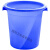 傲利塑料桶加厚水桶储水用带盖大号特大小酵素桶发酵桶大桶傲 蓝色带盖80L 装水约82斤