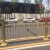定制适用城市道路护栏交通隔离栏 市政马路公路护栏热镀锌钢防撞 1.0米高立柱 含底座