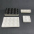 陶瓷点滴板6孔12孔 反应板 比色板 井穴板 耐酸碱理化瓷 实验室工业品 zx6孔黑