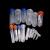 塑料离心管PCR管EP管压盖螺口尖底螺口平底圆底旋盖离心机管0.2/0.5/1.5/2/5/7/10 棕色0.5ml尖底连盖(1000支/包)