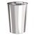 海斯迪克 gnjz-1230 圆形不锈钢垃圾桶 带内桶室内商场垃圾桶 翻盖港式桶 黑色25*61cm
