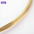 铁锣卫 H62黄铜线 黄铜丝 细黄圆棒 导电铜线 0.3mm（一米） 