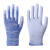 浸塑胶涂指涂掌尼龙手套劳保工作耐磨防滑干活打包薄款胶皮手套 蓝色涂掌手套(60双) M