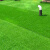 谋福104 草坪垫子工程围挡假草绿色人造人工草皮户外仿真装饰地毯塑料绿植10mm淡绿色定做 2米*25米(标准款)