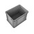 君制 加厚零件盒周转箱物料盒收纳盒配件筐塑料盒长方形五金工具盒物流箱 灰色EU4328【400*300*280mm】