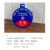 斯铂格 氧气瓶状态标识牌 亚克力圆形5防医院氧气筒气体使用状态卡 B款状态8*8cm