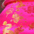 婚庆结婚红绿被套 棉布被里绸缎被面单件 四面全开拉链喜被龙凤双喜百子图床品 龙凤呈祥-绸缎被套 -玫红 200*230cm