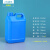 佳叶2.5L方桶_蓝色塑料桶方桶扁桶方形桶酒精消毒液分装桶2.5kg S