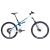 JAVA 自行车碳纤维软尾山地车速降越野变速冲山赛车SALTAFOSSI SALTAFOSSI-白蓝 12速 碳纤维 17#168-183 27.5英寸