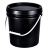 水杉10L白色加厚pp化工桶10KG塑料桶水桶加厚小桶带盖油漆桶原料密封桶