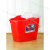 地拖桶老式红色拖地桶加厚拖把桶手压挤水桶清洁桶墩布桶定制 3809地拖桶