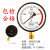 定杭州富阳华科储气罐压力表轴向气压表空压机0-1.6MPA压力表定做 Y100Z轴向背接(其他量程备注)