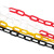 捷力顺 LQJ20 交通路锥配套链条 警示柱路障防护塑料链 雪糕筒连接件 红白色30m