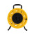 劳瑞 移动电缆盘排插带线拖线卷线盘绕线盘30/50米工程电源卷盘插座 黑黄橙盘50米3*2.5平方