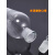 梨形分液漏斗250/500/1000ml实验室油液玻璃聚四氟乙烯具标口活塞 2000-5000ml(单孔)