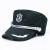 上海保安制服便帽鸭舌帽物业门卫安检地铁专用保安鸭舌帽地铁物业 墨绿色上海帽 60(后面可调节)