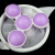 冰禹 BYyc-262 洗衣桶漂浮物过滤网袋 滤毛器除毛器 清洁去污洗衣球(单拍不发）紫色