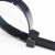 扎带尼龙 扎带固定器 强力卡扣大号10*200mm黑色自锁式塑料捆绑绳 黑色 10*200MM 7.5MM宽 20厘米长
